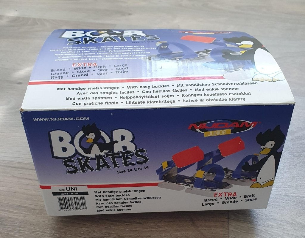Nijdam Bob Skates - Verstelbare Schaatsen Maat 24-34, Ophalen, Overige typen, Zo goed als nieuw, Nijdam