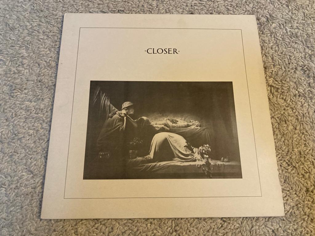 JOY DIVISION - Closer vinyl lp Originele 1980 persing, Ophalen of Verzenden, Zo goed als nieuw, 12 inch