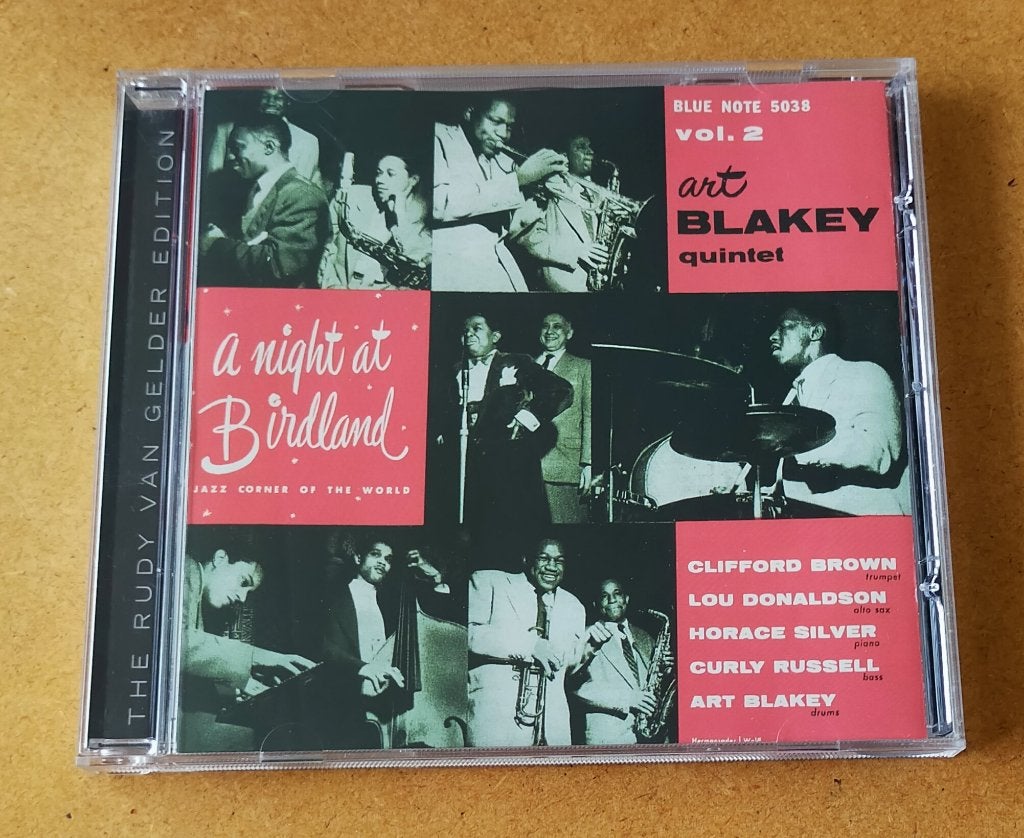 Art Blakey Quintet - A Night At Birdland, Volume Two CD RVG, Ophalen of Verzenden, Zo goed als nieuw, Jazz