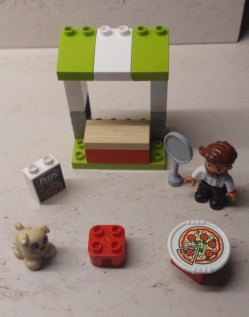 duplo pizzabakker / pizzakraam - 10927 zgan, Ophalen of Verzenden, Zo goed als nieuw, Compleet, Duplo