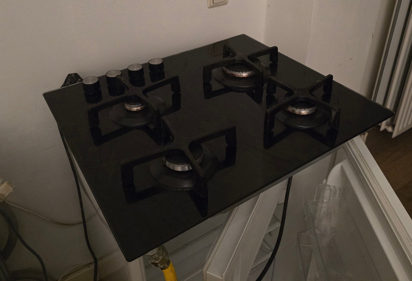 IKEA LIVSGNISTA Gasfornuis - 59x51cm - Goede staat, Witgoed en Apparatuur, Ophalen, Gebruikt, Minder dan 85 cm, 4 kookzones