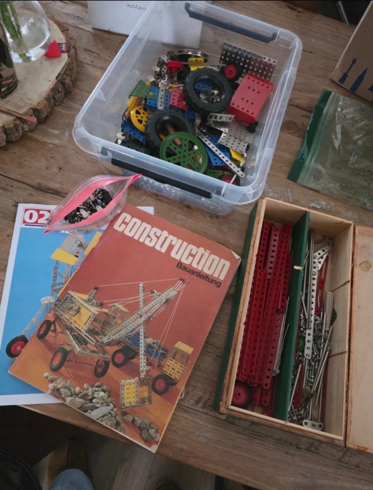 Oud Constructie Speelgoed - DDR Orsta (Mecano-achtig), Ophalen