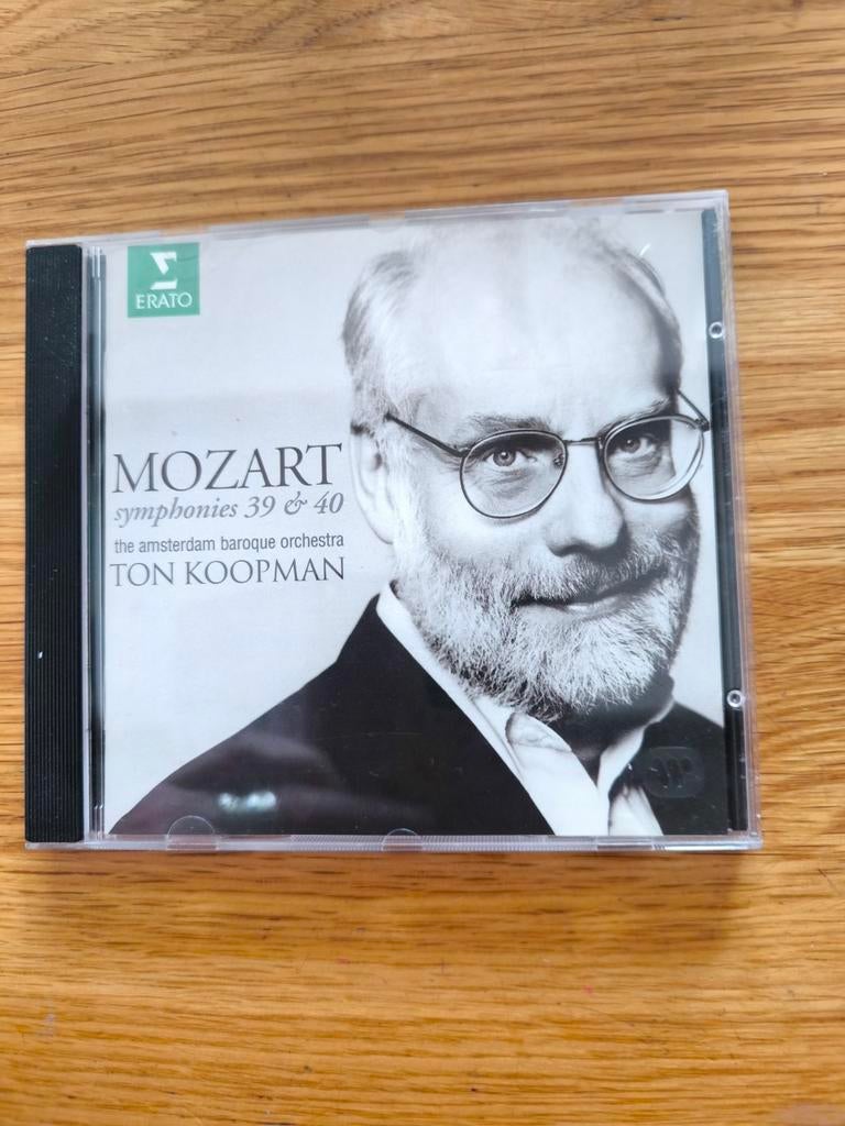 Mozart. Symphonies 39 en  40 Ton Koopman, Cd's en Dvd's, Cd's | Klassiek, Ophalen of Verzenden, Classicisme, Zo goed als nieuw