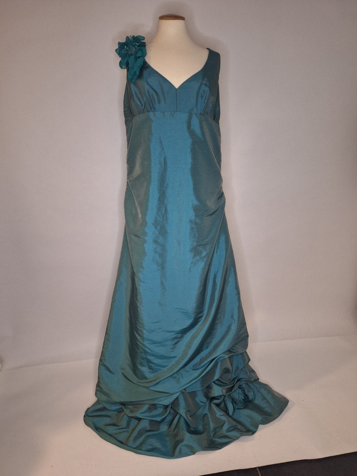 Elegante Galajurk Maat 46 met Prachtige Details, Kleding | Dames, Gelegenheidskleding, Galajurk, Blauw, Maat 46/48 (XL) of groter