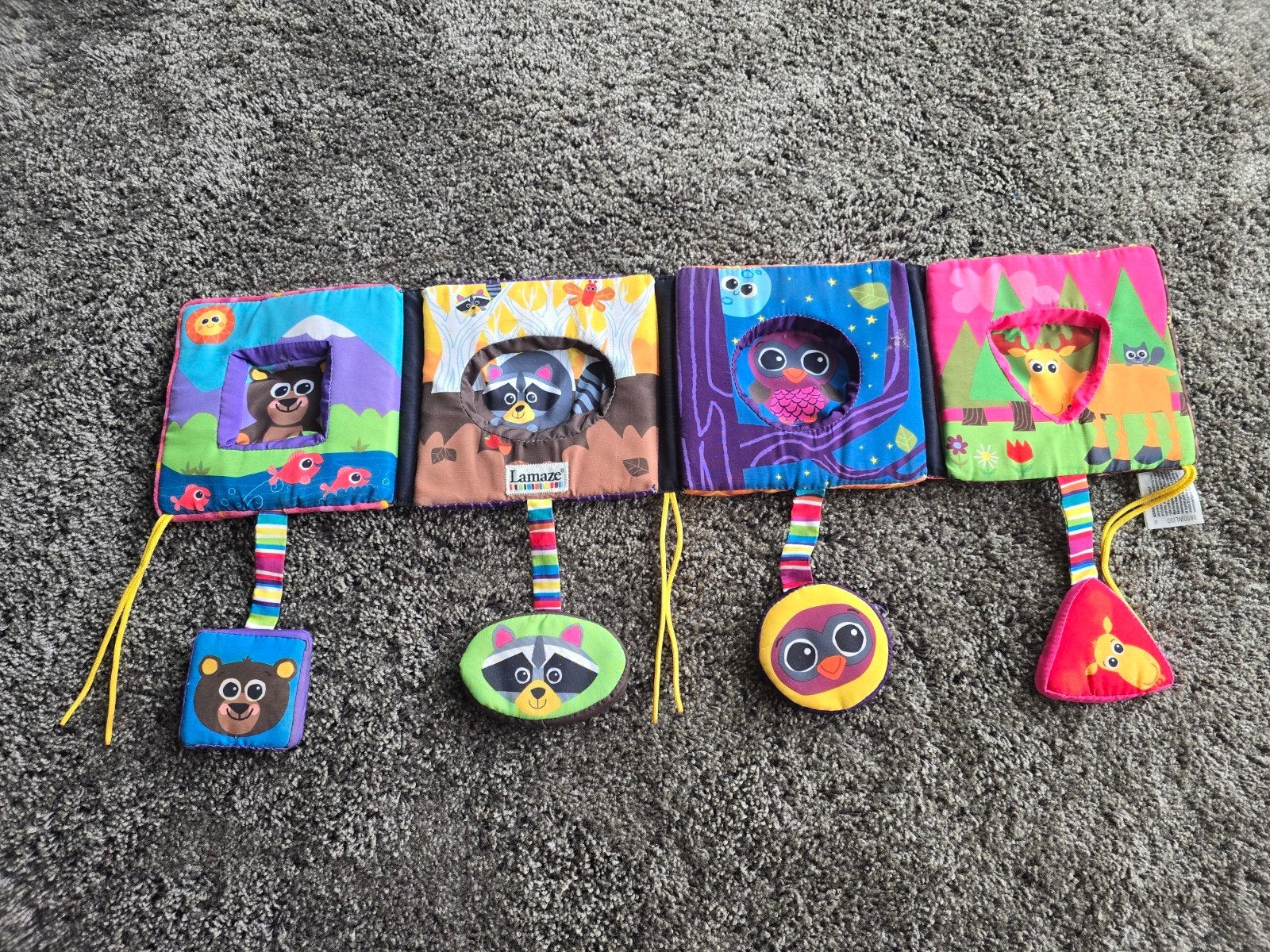 Lamaze Zachte Puzzel Boek, Kinderen en Baby's, Speelgoed | Babyspeelgoed, Ophalen of Verzenden, Zo goed als nieuw, Overige typen