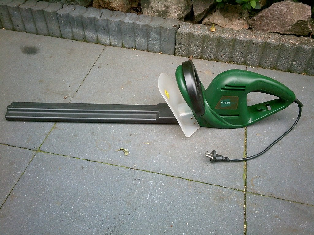 Greenway elektrische heggenschaar, Ophalen of Verzenden, Gebruikt, Elektrisch, Greenway