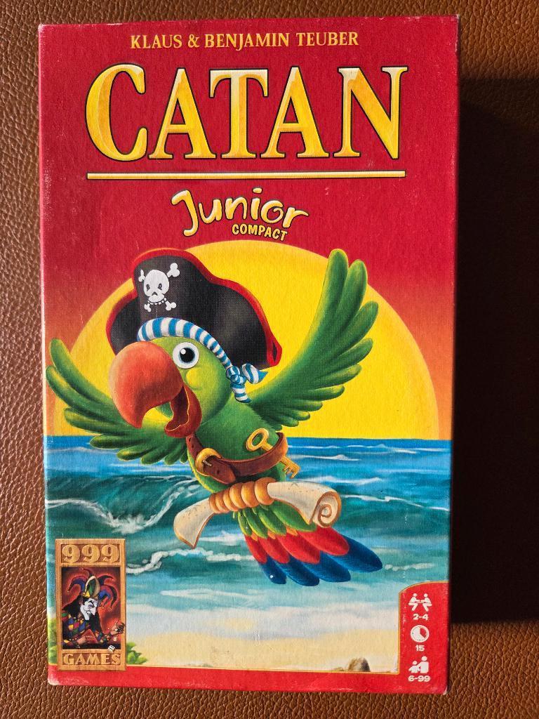 Kolonisten van Catan junior compact, Hobby en Vrije tijd, Gezelschapsspellen | Bordspellen, Een of twee spelers, Ophalen, Gebruikt