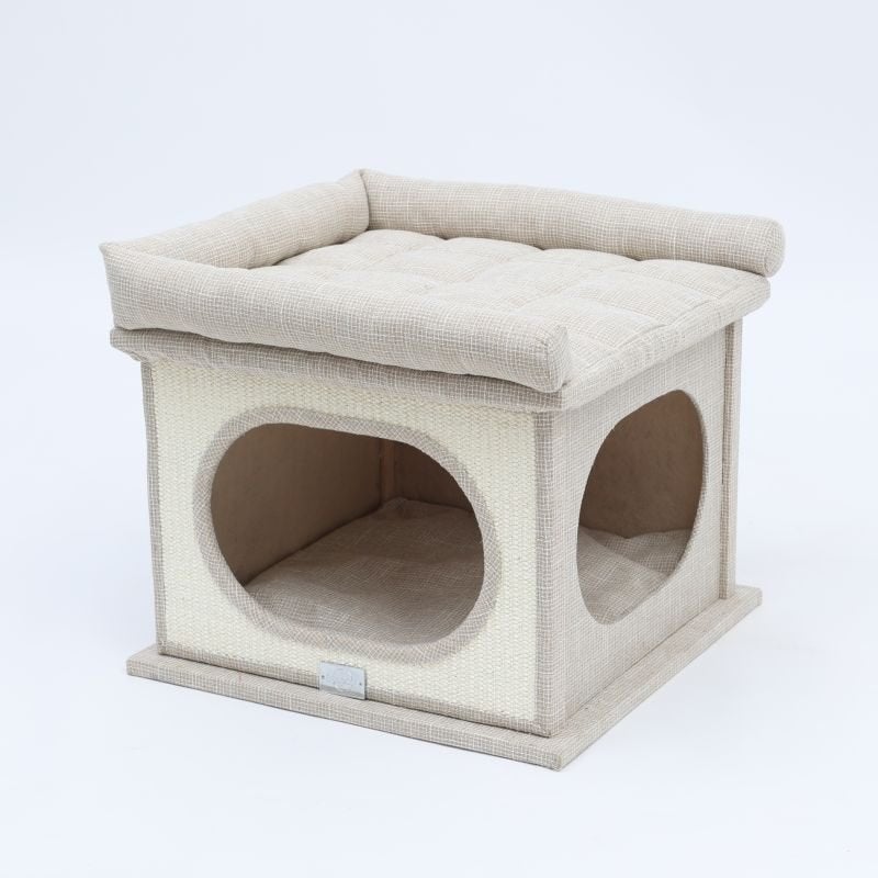 Demo model Quapas! Kattenhol met Sisalmat Beige, Ophalen, Nieuw, Overige