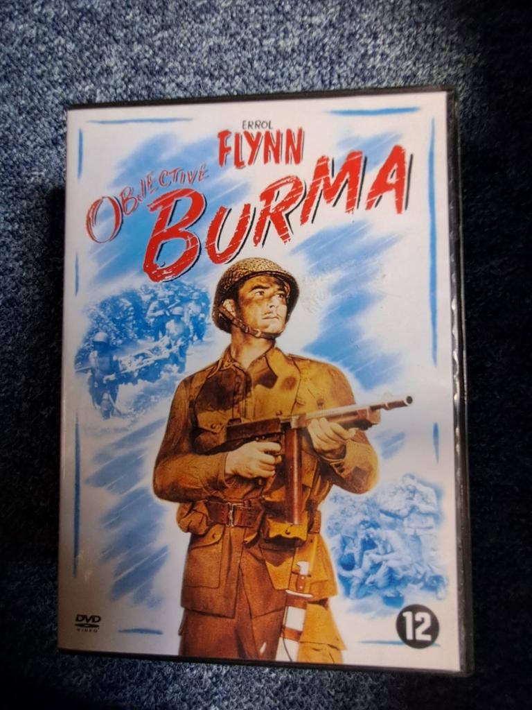 Objective Burma (dvd), Alle leeftijden, Ophalen of Verzenden, 1980 tot heden, Zo goed als nieuw