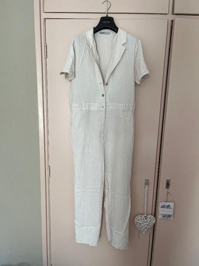 Jumpsuit Sissy Boy, Kleding | Dames, Jumpsuits, Ophalen of Verzenden, Gedragen, Maat 42/44 (L), Beige