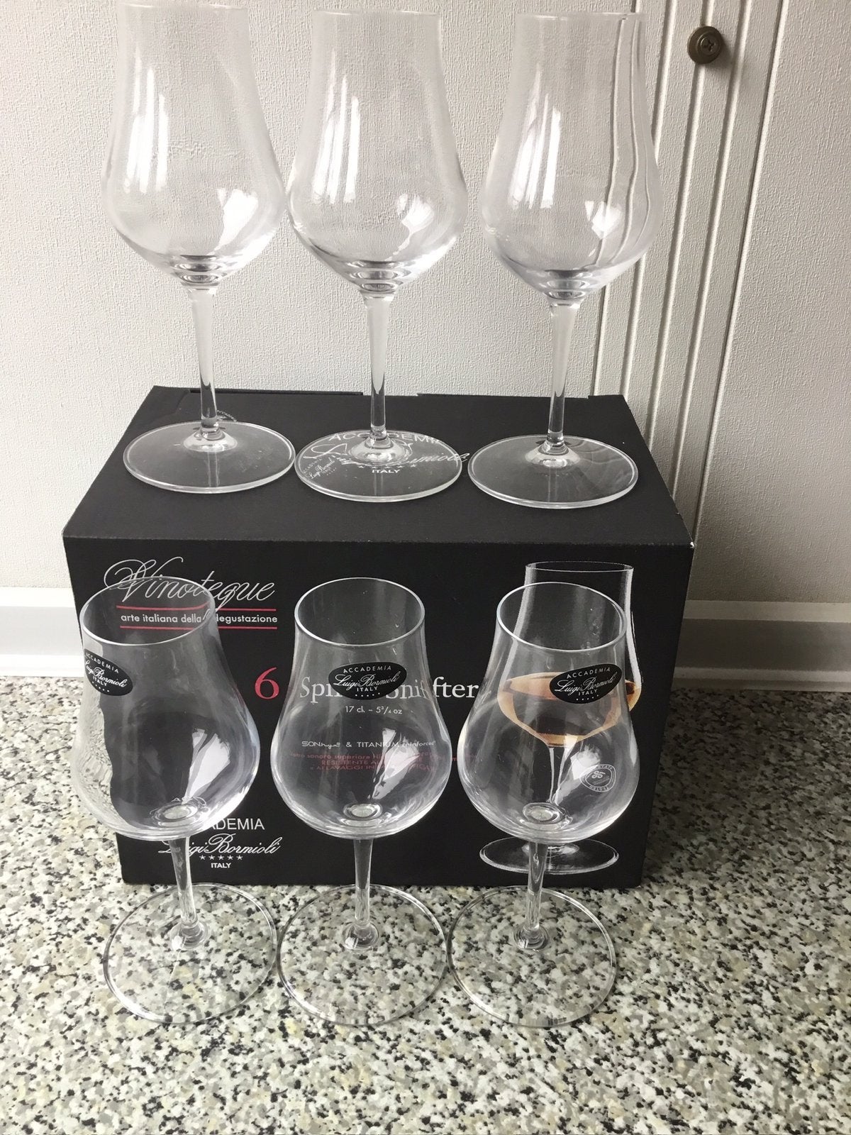 6 cognac of whisky glazen, Ophalen, Zo goed als nieuw, Overige typen