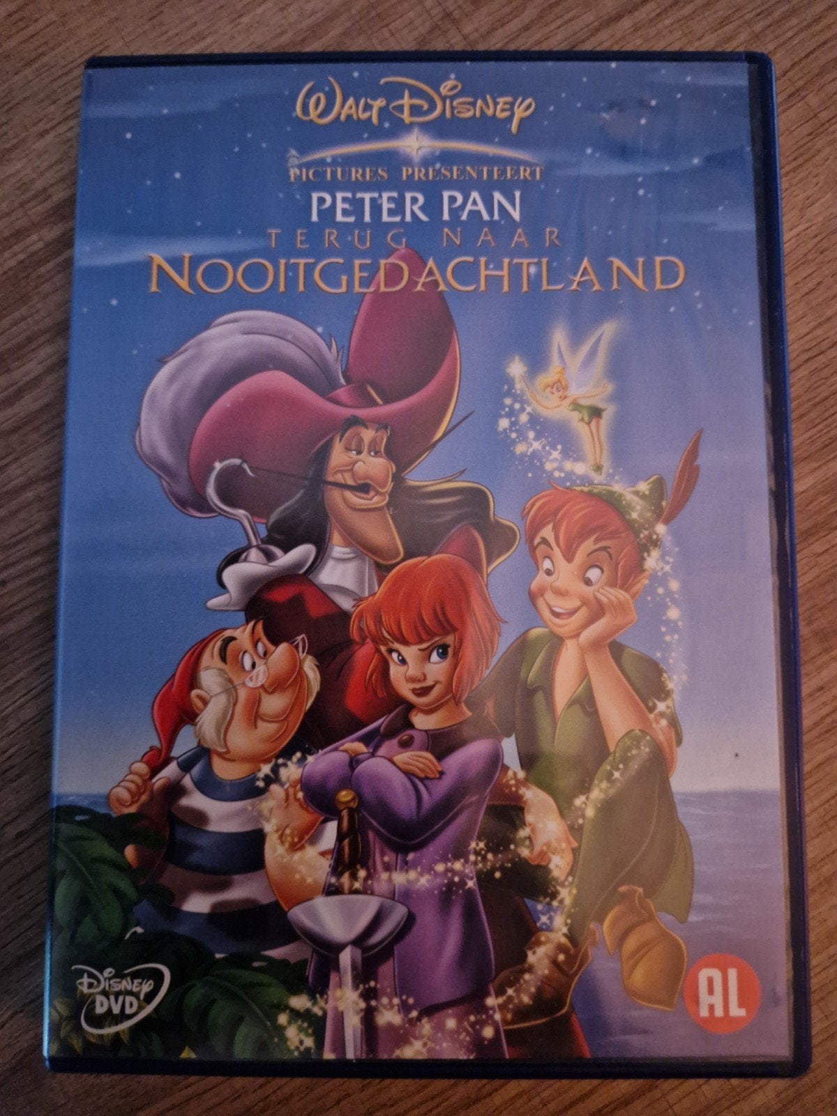Disney peter pan terug naar nooitgedachtland, Alle leeftijden, Ophalen of Verzenden, Zo goed als nieuw, Amerikaans