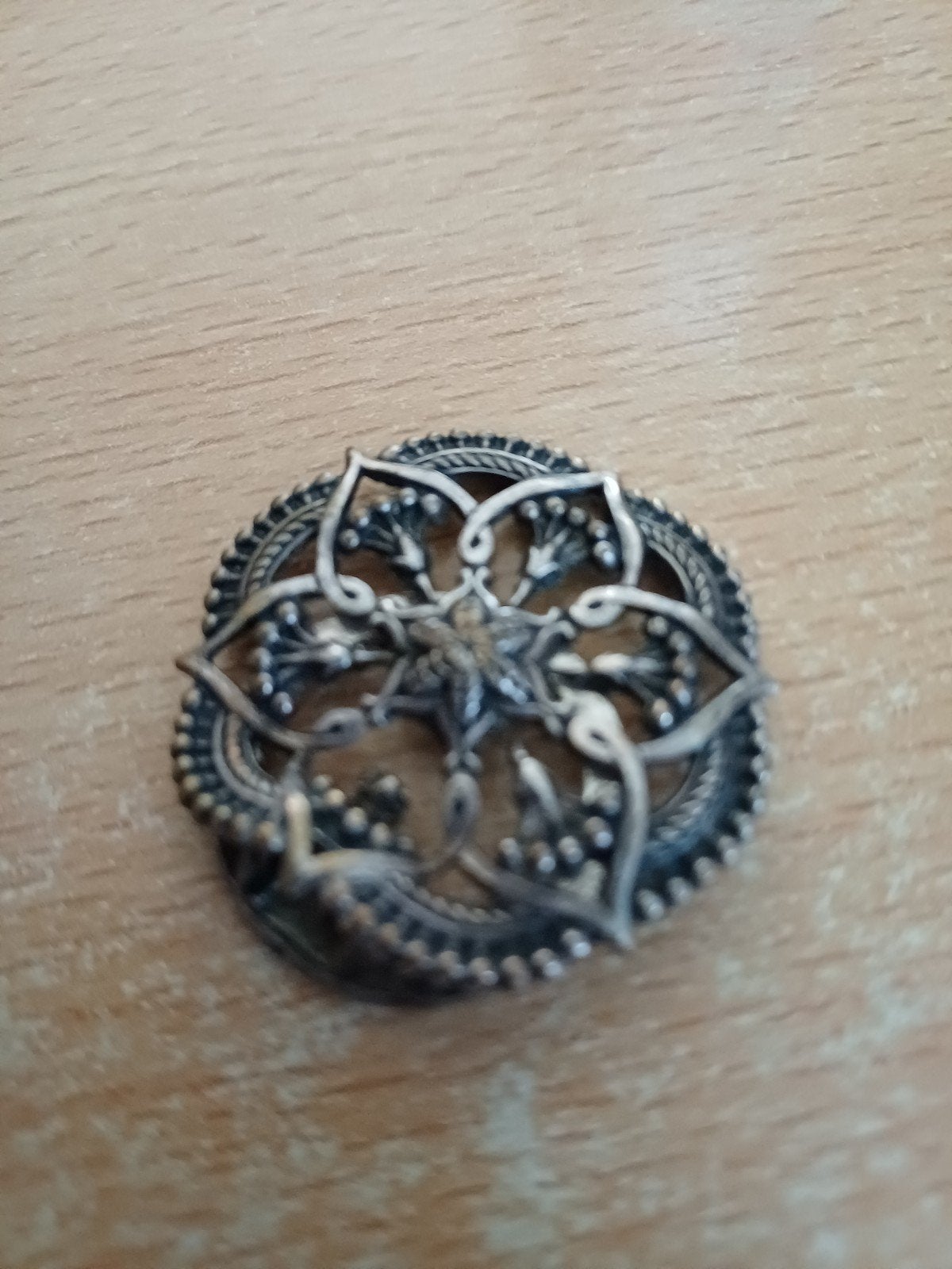 Unieke vintage jaren 60 sjaalclip., Ophalen, Overige materialen