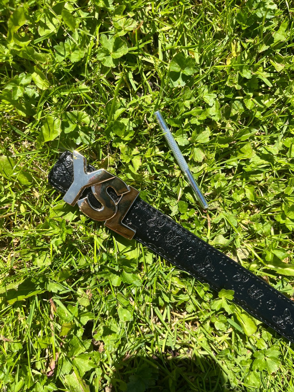 YSL riem, Minder dan 3 cm, Zwart, Tailleriem, Ophalen of Verzenden
