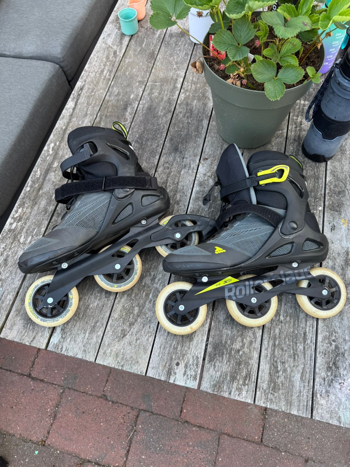 Rollerblade macroblade 100, Gebruikt, Heren, Ophalen, Overige merken