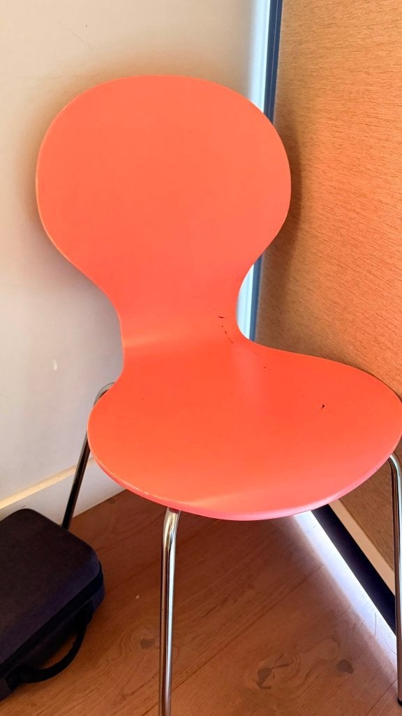 stoel, Huis en Inrichting, Stoelen, Gebruikt, Eén, Hout, Metaal, Overige kleuren, Ophalen