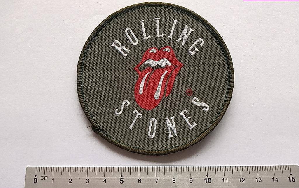 The Rolling Stones vrij  mooie zeldzame tongue patch 54, Verzenden, Nieuw, Kleding