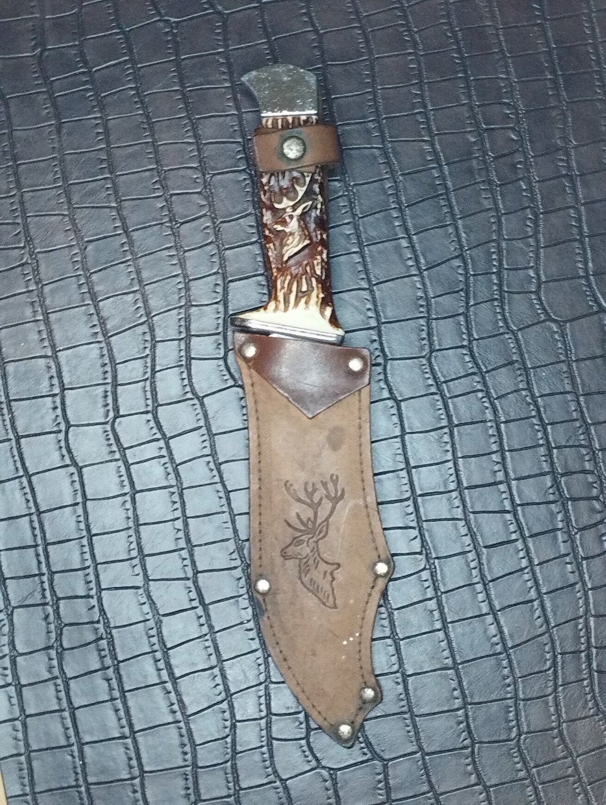 Vintage jachtmes, Ophalen of Verzenden, Landmacht, Nederland