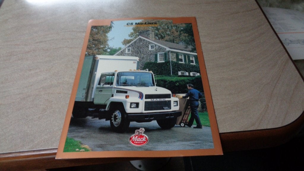 USA Folder  MACK  CS Mid-Liner  ,  1994, Verzenden, Zo goed als nieuw, Overige merken