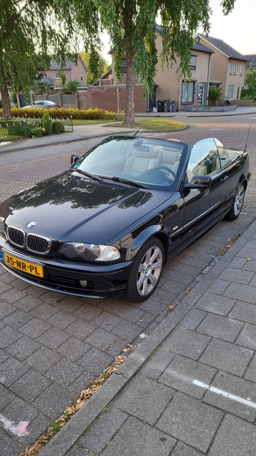 BMW 3-Serie 2.0 CI 318 Cabrio 2002 Zwart, Auto's, 13 km/l, Achterwielaandrijving, 680 kg, Cabriolet