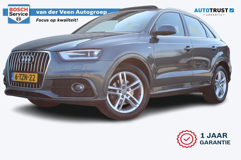 Audi Q3 1.4 TFSI S-line Sport Edition | Incl. 12 maanden gar, Auto's, Audi, 12 maanden, 730 kg, 4 cilinders, Leder en Stof