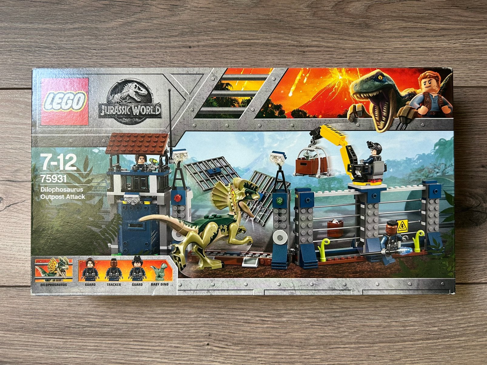 LEGO Jurassic World 🦖 Dilophosaurus Outpost Attack 75931, Jurassic World, Lego, Nieuw, Ophalen of Verzenden