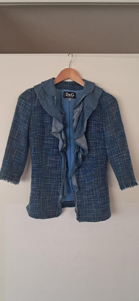 Dolce & Gabbana jasje, Dolce & Gabbana, Blauw, Ophalen of Verzenden, Zo goed als nieuw