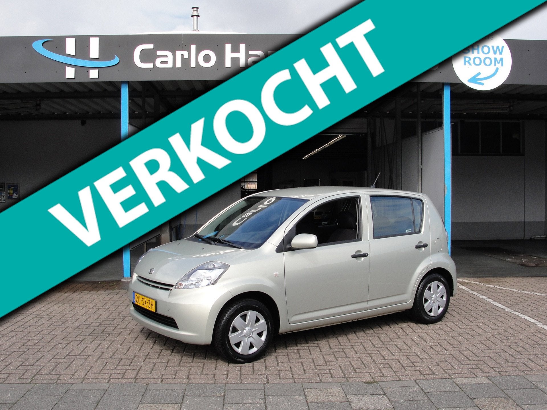 Daihatsu Sirion 2 1.3-16V Comfort, Auto's, Voorwielaandrijving, Stof, Gebruikt, 4 cilinders