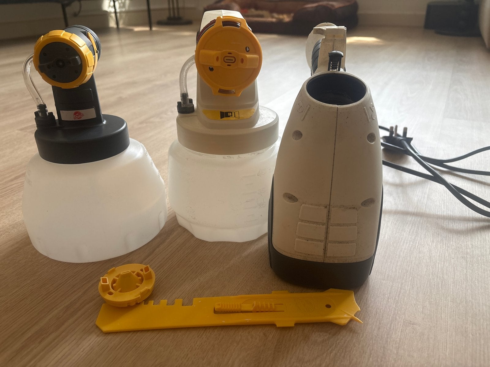 Wagner verfspuit voor latex en gewone verf, Doe-het-zelf en Verbouw, Schildersmaterialen, Ophalen of Verzenden, Gebruikt, Verfspuit of Verfpomp
