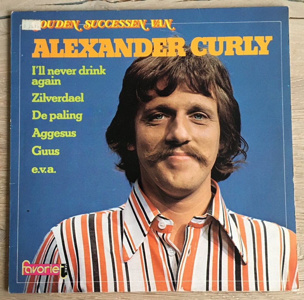 Alexander Curly - Gouden Successen Van (LP), LP, Complilatie, Ophalen of Verzenden, Zo goed als nieuw