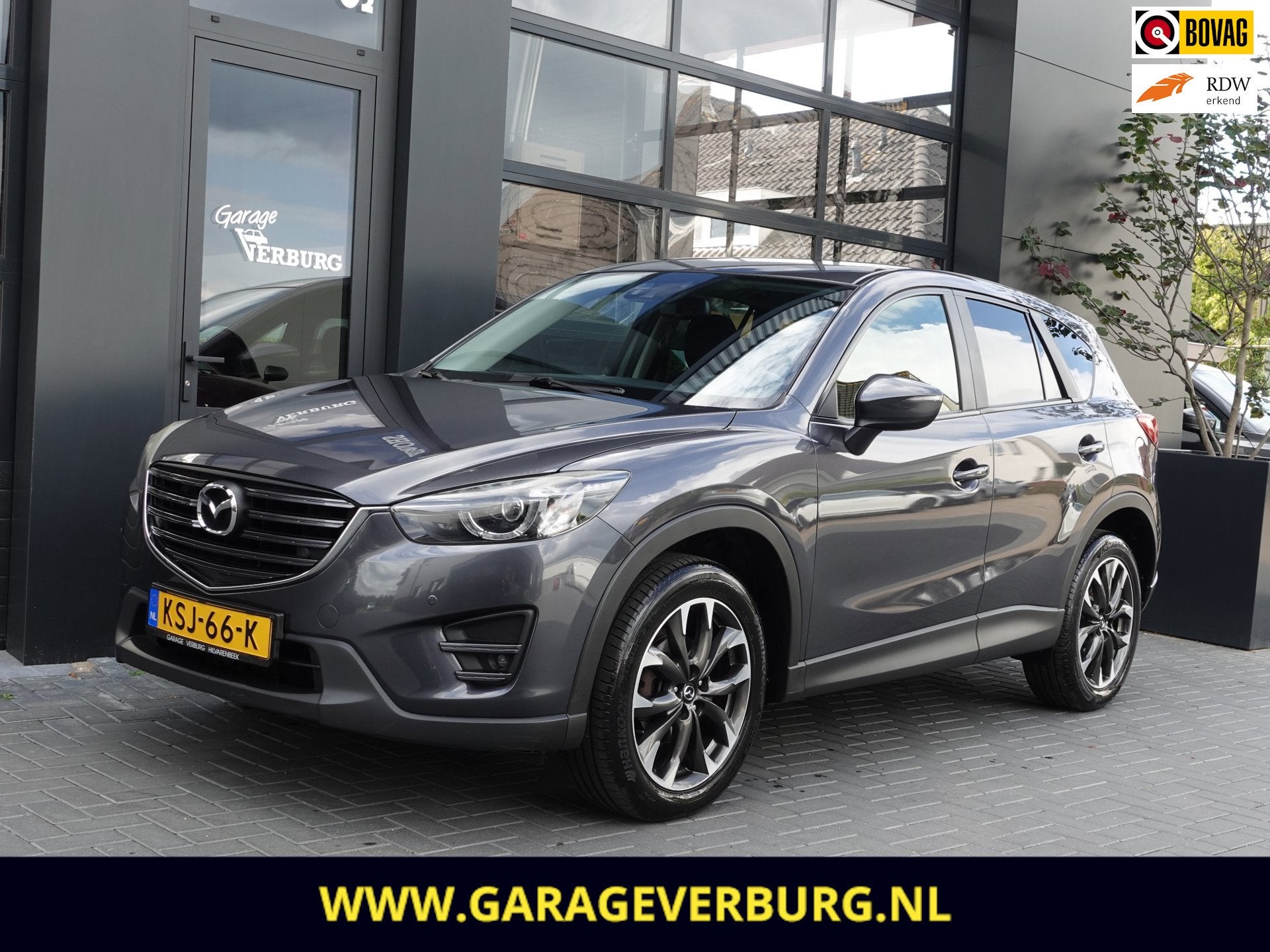 Mazda CX-5 2.5 SkyActiv-G 192 GT-M AWD Automaat (Navi,Camera, Auto's, Automaat, Stof, 14 km/l, Bedrijf