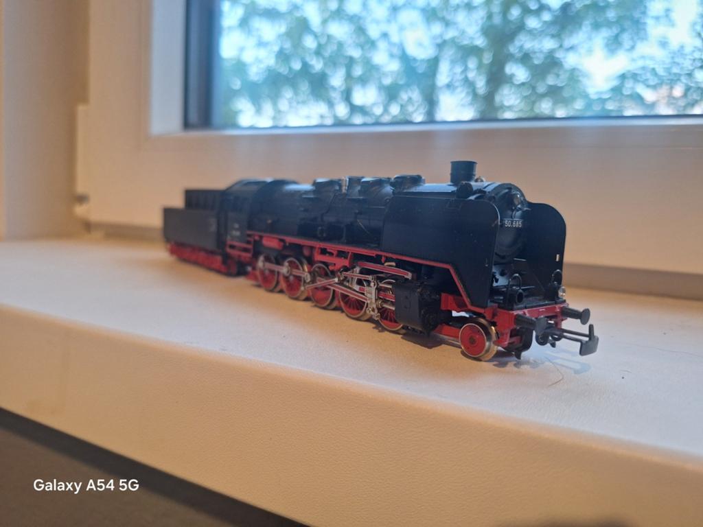 H0 BR 50 685, Ophalen, Wisselstroom, Gebruikt, Locomotief