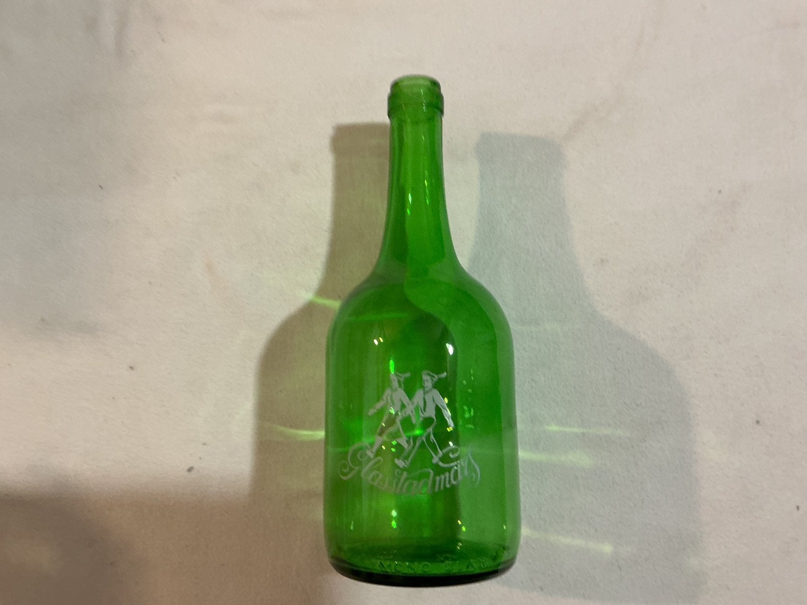 Fles Glasstadmars Leerdam, Antiek en Kunst, Antiek | Glas en Kristal, Ophalen of Verzenden