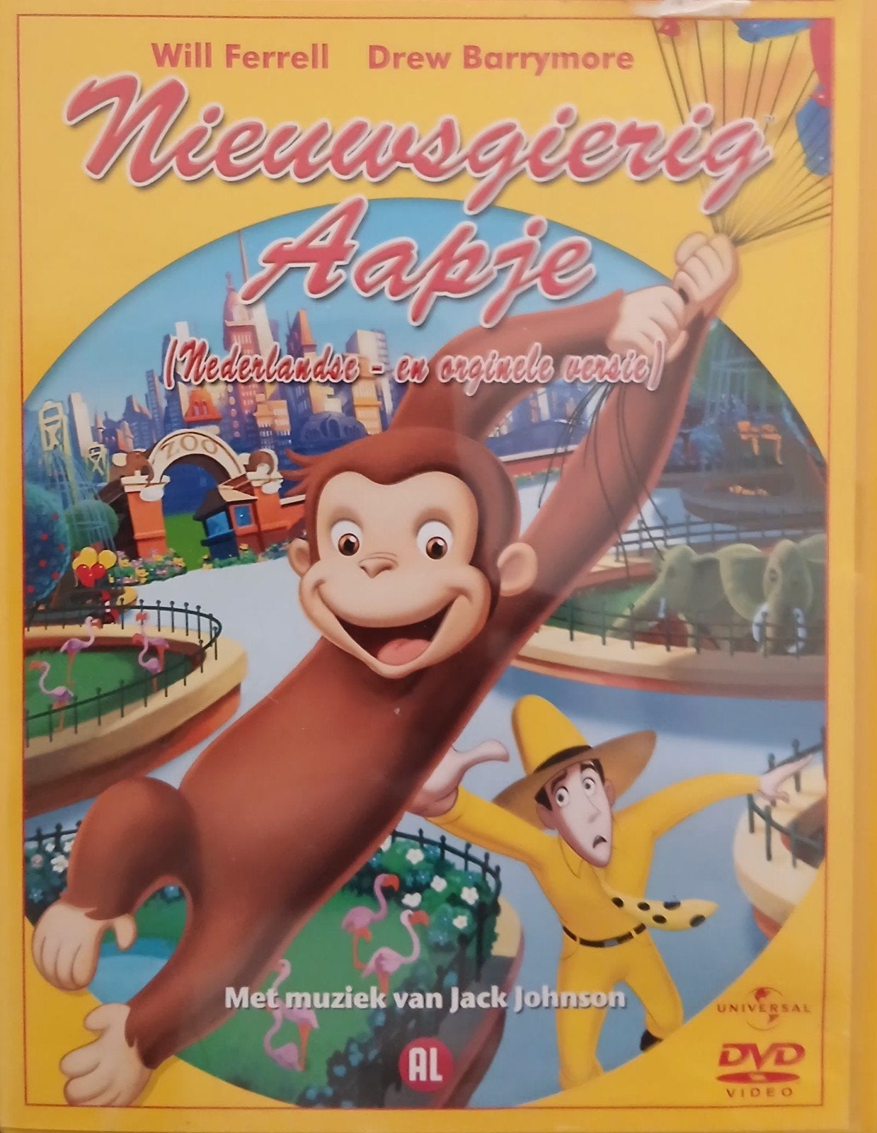 kinder dvd.s 4 stuks zie foto.pakket 35, Cd's en Dvd's, Alle leeftijden, Ophalen of Verzenden, Zo goed als nieuw, Europees