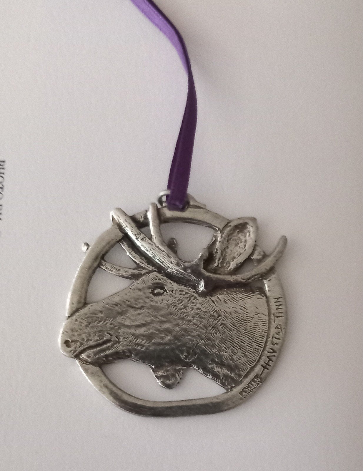 "Havstad Tinn" tinnen ornament, Ophalen of Verzenden