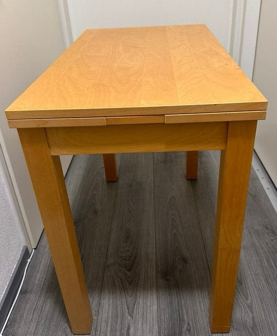 Ikea tafel uitschuifbaar, Ophalen, Zo goed als nieuw, Rechthoekig, 50 tot 100 cm