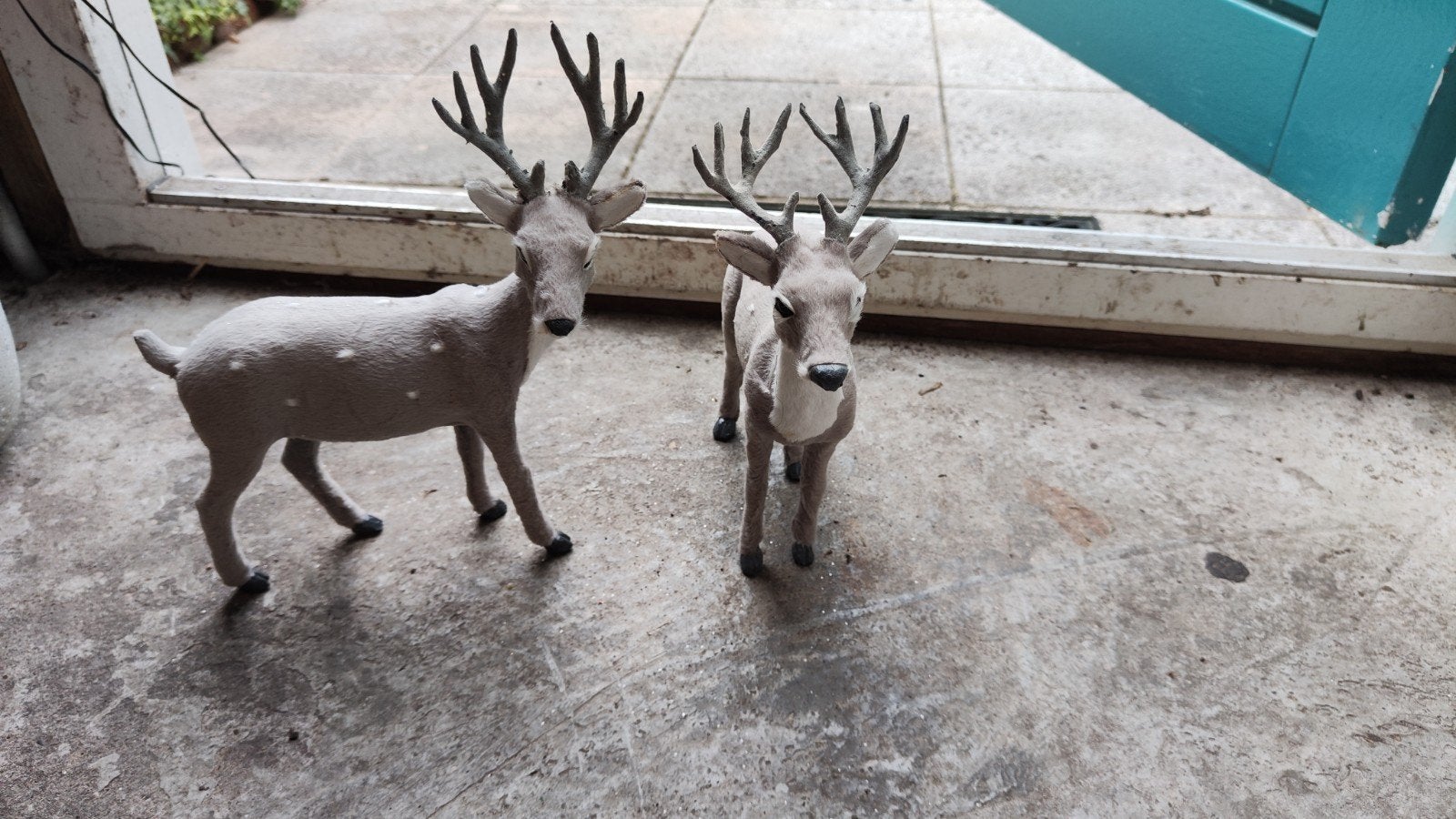 2 leuke hertjes voor de herfst of kerst, Ophalen of Verzenden, Gebruikt