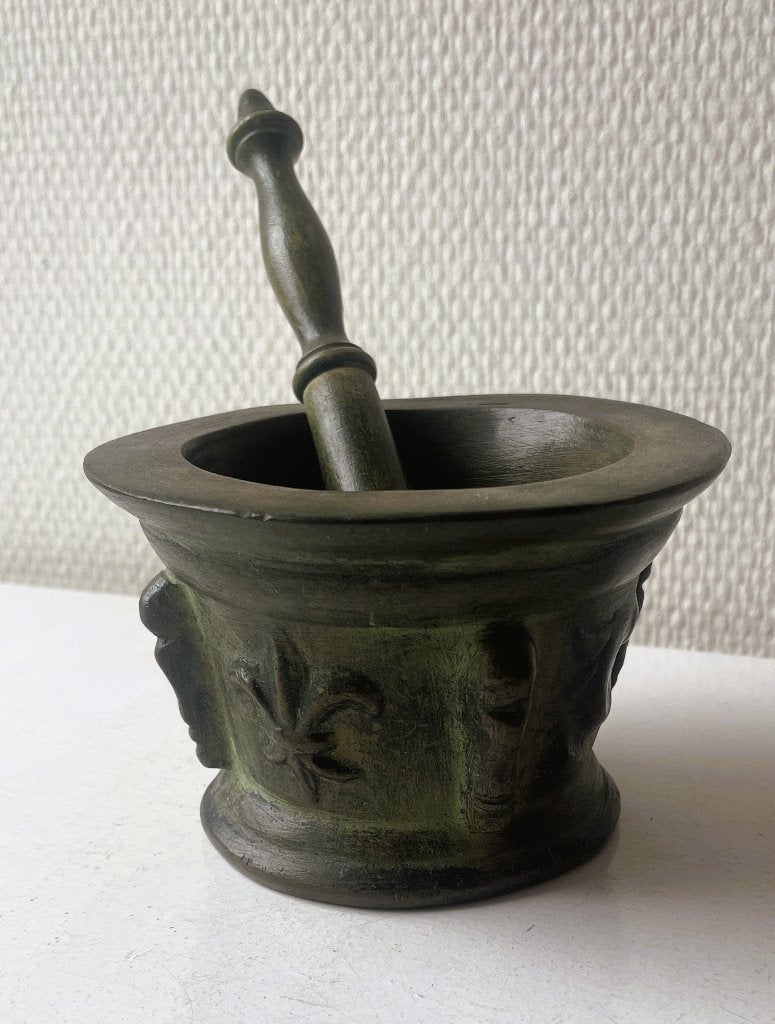 Vijzel met stamper - antiek - 1930's, Verzenden