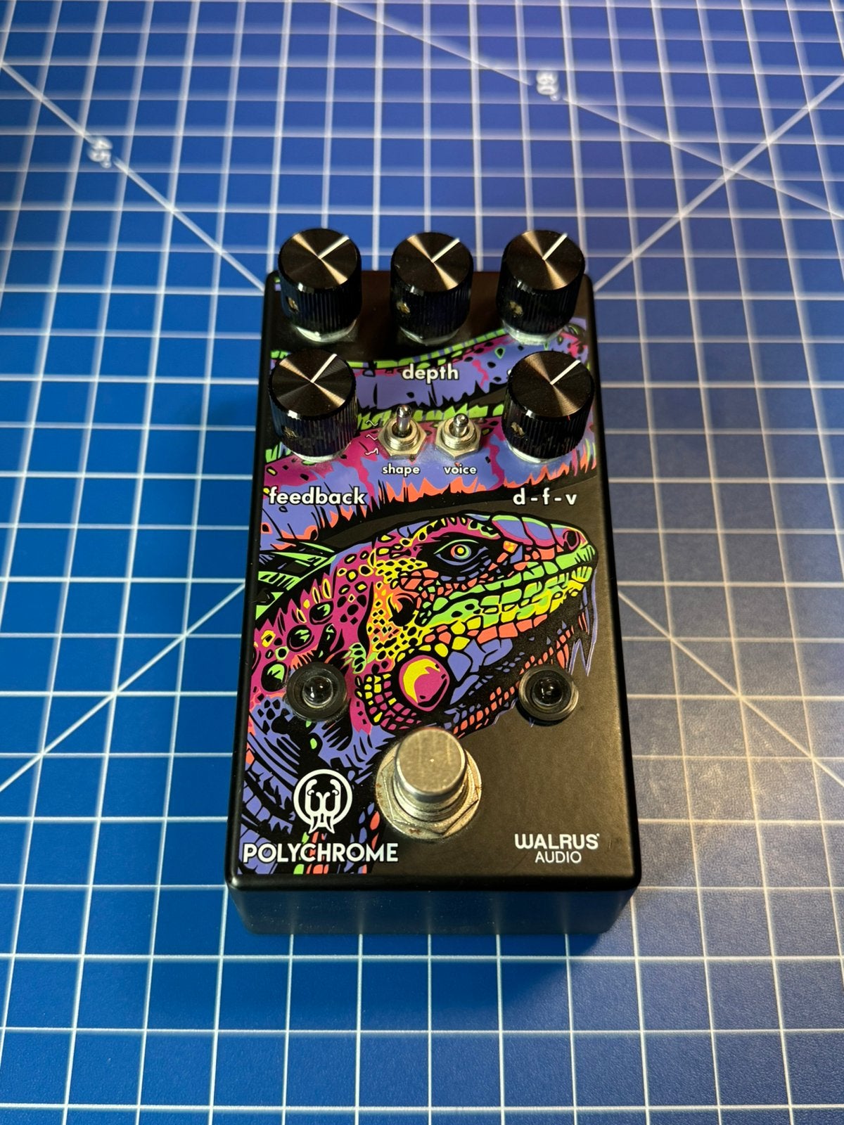 Walrus Audio Polychrome Analog Flanger, Muziek en Instrumenten, Effecten, Ophalen of Verzenden, Zo goed als nieuw, Chorus
