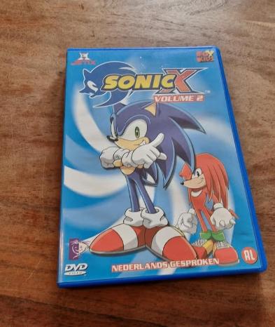 Sonic X DVD - Volume 2 & 3 (Nederlands Gesproken), Cd's en Dvd's, Tekenfilm, Ophalen of Verzenden, Zo goed als nieuw, Alle leeftijden