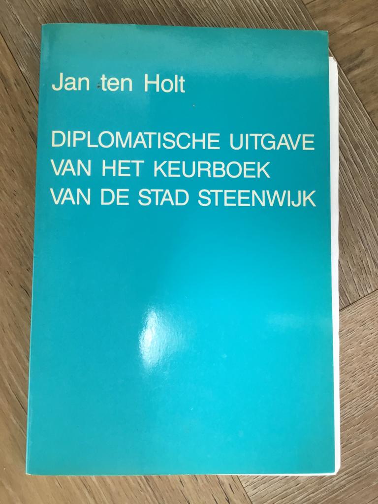 Diplomatische uitgave van het keurboek van de stad Steenwijk, Ophalen of Verzenden, 19e eeuw, Zo goed als nieuw