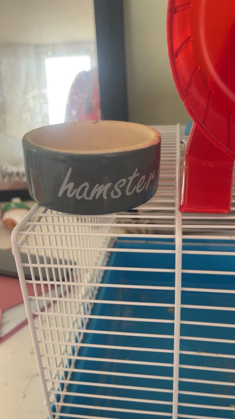 Hamster kooi, Dieren en Toebehoren, Ophalen, Gebruikt, Loopwiel of Rad