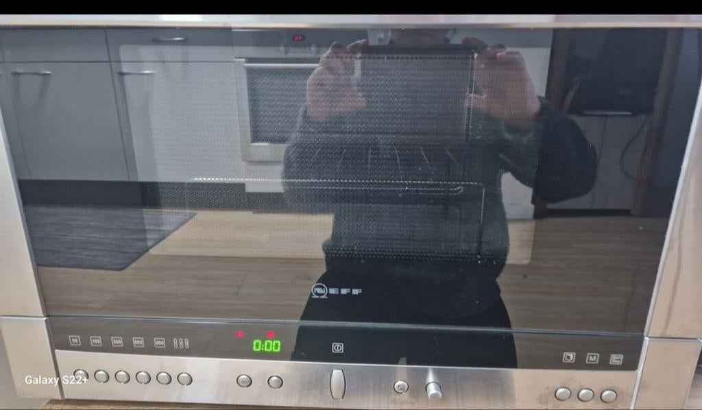 Neff inbouw magnetron C54L60N0, Ophalen of Verzenden, Zo goed als nieuw, Inbouw