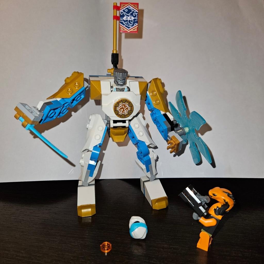Lego ninjago Zane's Power Up Mech 71761, Kinderen en Baby's, Speelgoed | Duplo en Lego, Gebruikt, Lego, Ophalen of Verzenden, Compleet