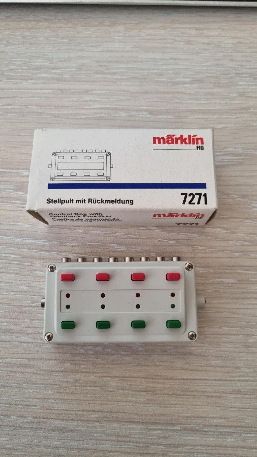 Märklin 7271 Schakelbord met terugmelding, Verzenden, Wisselstroom, Wagon, Märklin