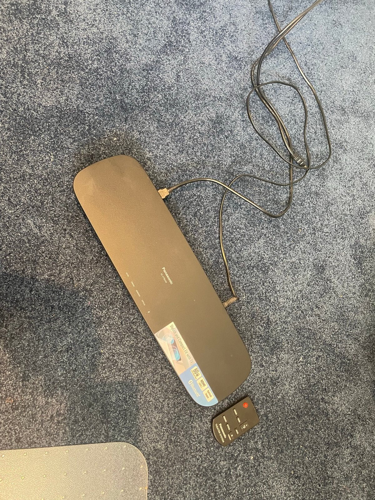 Panasonic SC-HTB200 Soundbar met Bluetooth en HDMI, Ophalen, Bluetooth, Gebruikt