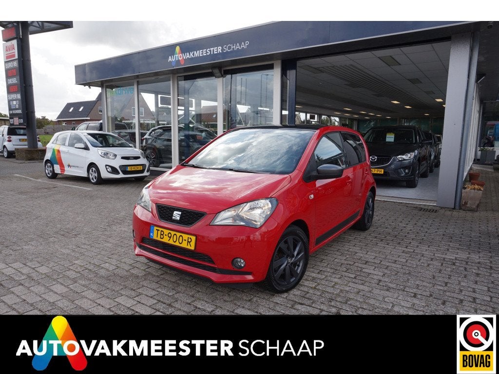 SEAT Mii 1.0 Sport Intense ,91dkm Incl 12 mnd bovag garantie, Auto's, 12 maanden, Stof, Gebruikt, Electronic Stability Program (ESP)