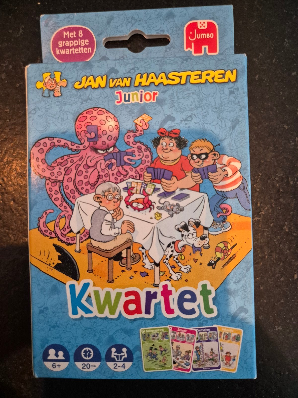 Jan van Haasteren Junior Kwartet - Nieuw en Ongebruikt, Drie of vier spelers, Ophalen of Verzenden, Nieuw, Jumbo