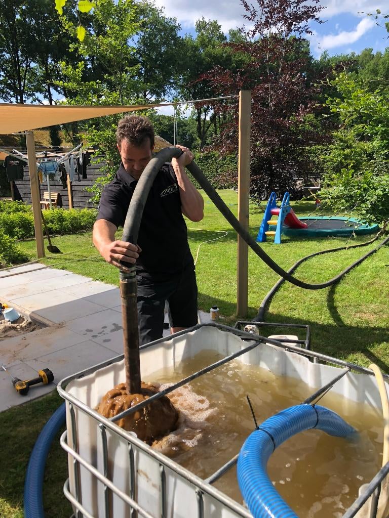 waterbron in uw tuin, Ophalen, Hydrofoorpomp