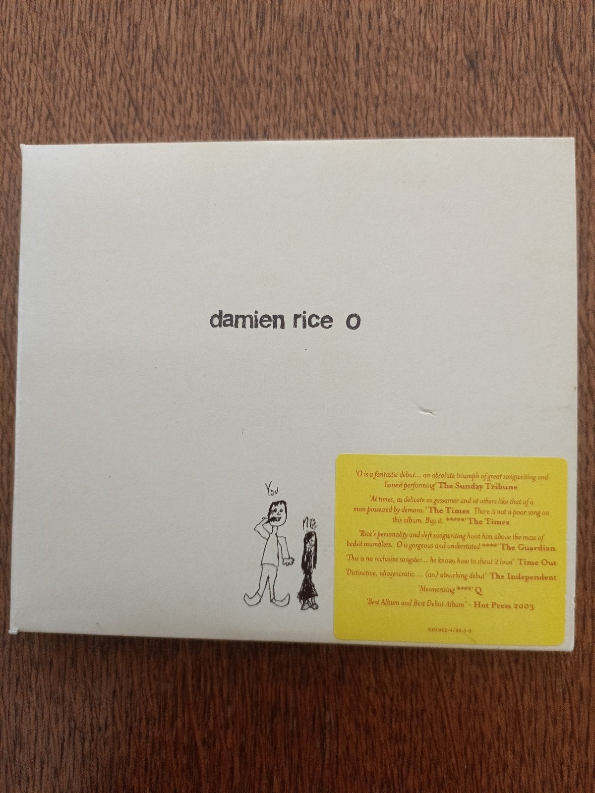 Damien Rice - O CD (met Lisa Hannigan), Ophalen of Verzenden, Gebruikt, Singer-songwriter, Album